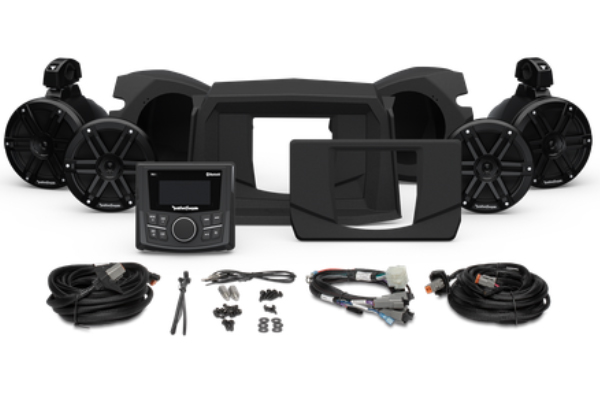  RZR14-STG2 / Front & Rear Speaker Kit for Select Polaris® RZR® Models (Gen-3)